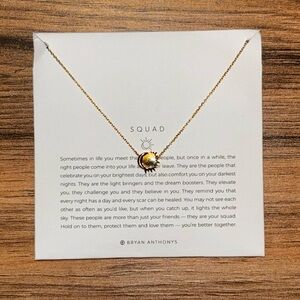 Bryan Anthonys Moon & Sun Gold Necklace NWT